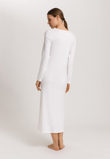 Kalea Floral Tulle Cotton Nightgown | Off White 74787-102